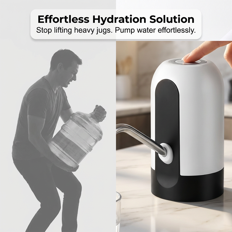 📢📢50 % Rabatt!! ⏰✨Wiederaufladbare elektrische Flüssigkeitspumpe für Wasser und Öl