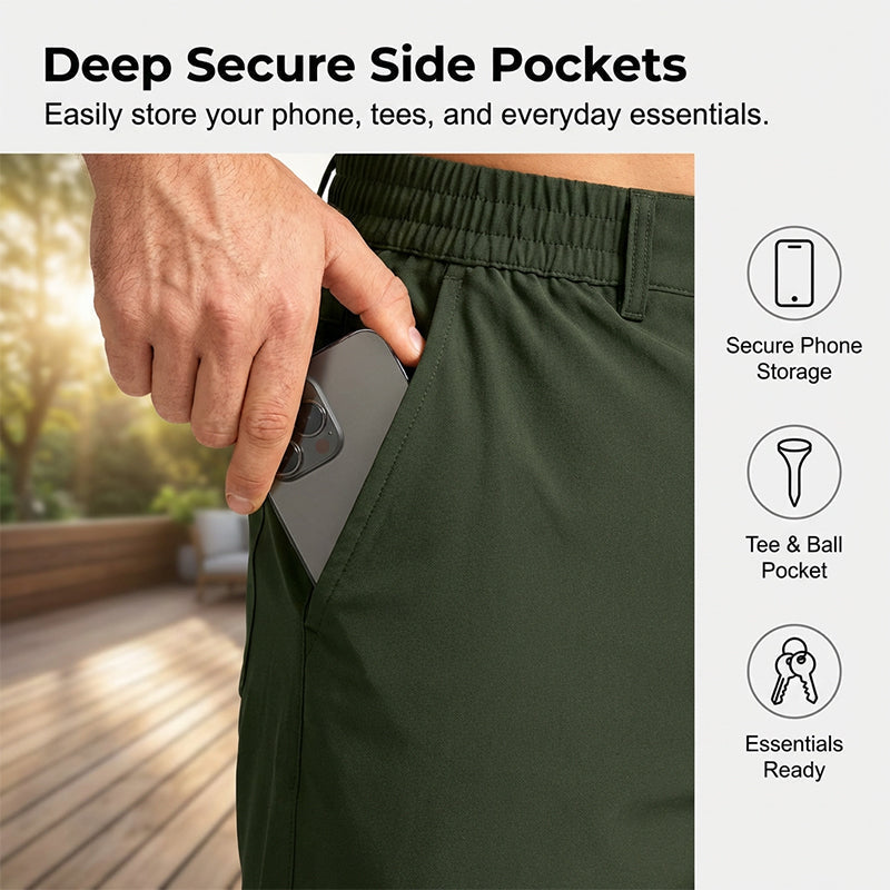 😍Zeitlich begrenzter Rabatt 49% 💥Performance-Golfshorts für Herren mit 4-Wege-Stretch
