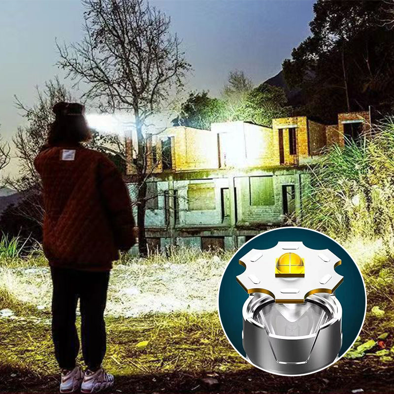 💡 50% RABATT! 🎁 Smarte LED-Stirnlampe – Tragbar, wasserdicht & perfekt für Outdoor, Angeln und Camping – Leicht, hell & langlebig 🔦