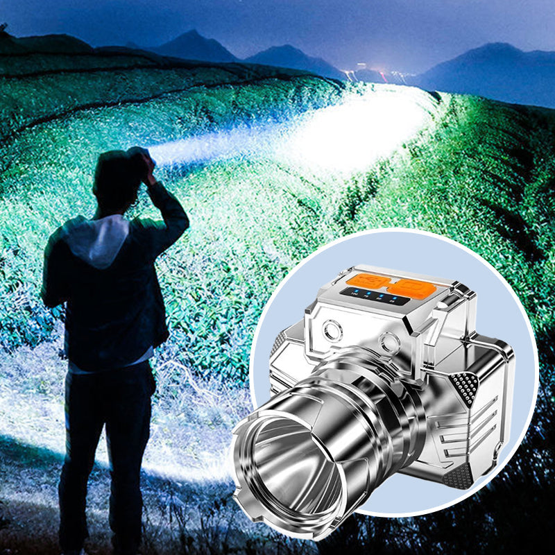 💡 50% RABATT! 🎁 Smarte LED-Stirnlampe – Tragbar, wasserdicht & perfekt für Outdoor, Angeln und Camping – Leicht, hell & langlebig 🔦