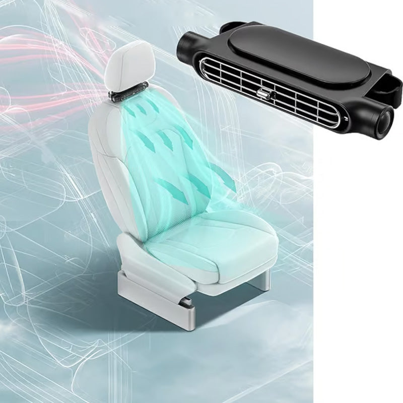 Gluschwein - USB Car Headrest Cooling Fan with 3 Speeds