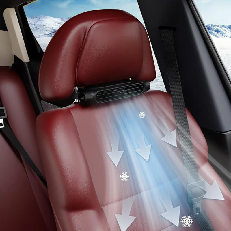 Gluschwein - USB Car Headrest Cooling Fan with 3 Speeds