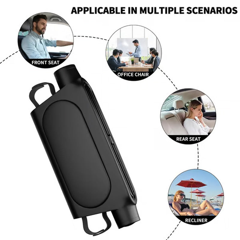 Gluschwein - USB Car Headrest Cooling Fan with 3 Speeds
