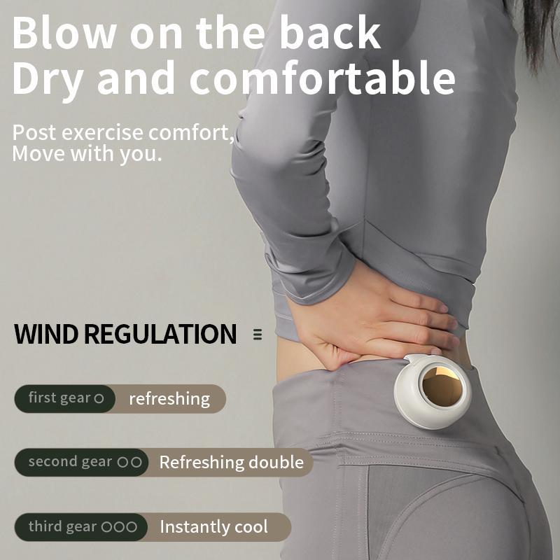 Gluschwein - ❄️50% OFF!💨Um 360° drehbarer, tragbarer Mini-Clip-Ventilator