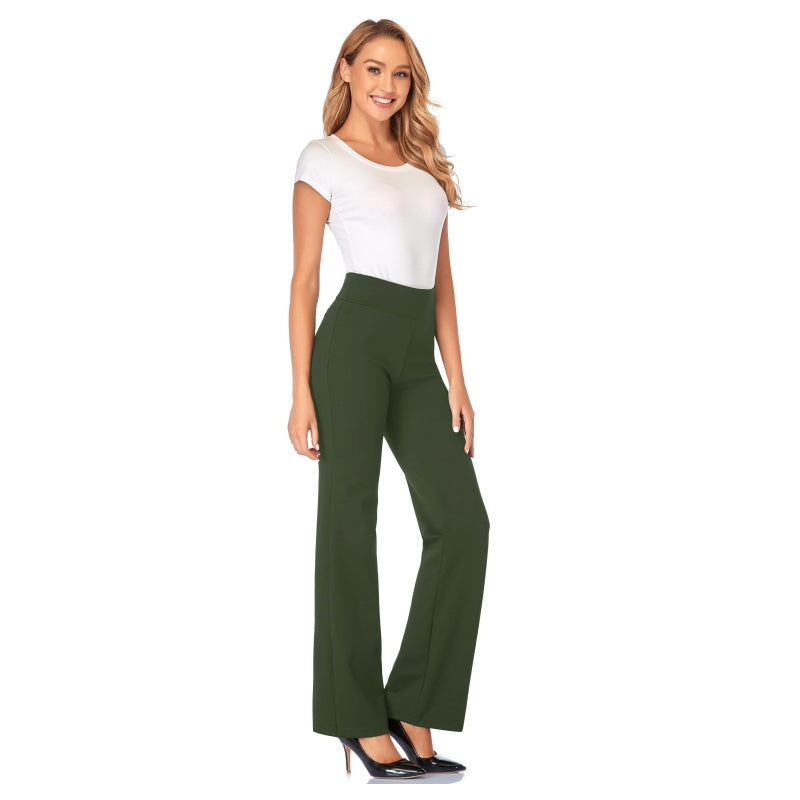 🔥49% RABATT! & HEISSER VERKAUF 2026🔥 Damen-Stretch-Bootcut-Anzughose mit hohem Bund