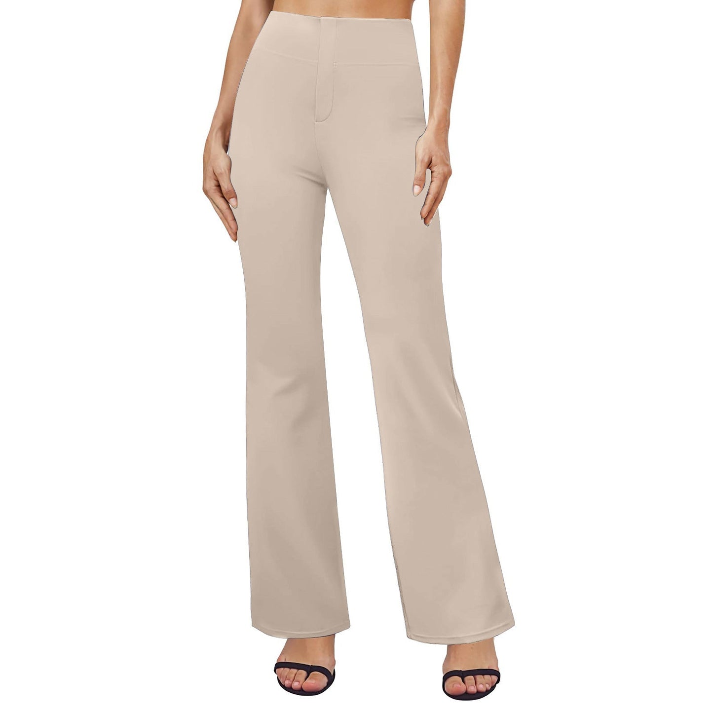 🔥49% RABATT! & HEISSER VERKAUF 2026🔥 Damen-Stretch-Bootcut-Anzughose mit hohem Bund