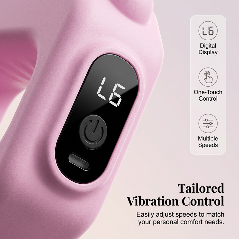 Gluschwein - 3-in-1-Vibrationsmassagegerät mit Faszienring