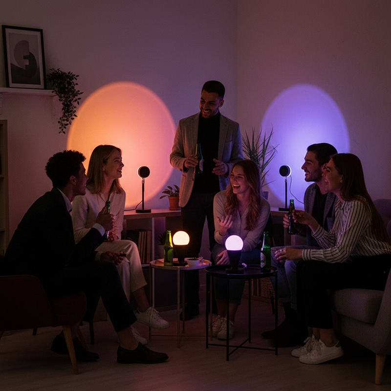 🌆Verstellbares Sonnenuntergangslicht📸 Geeignet für Fotos, Dates und Treffen