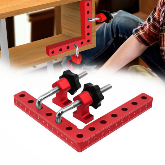 Gluschwein - 📢📢50 % Rabatt!!⏰📐 90° Positionierwinkel & Rechtwinkel-Klemmen Set 🔨