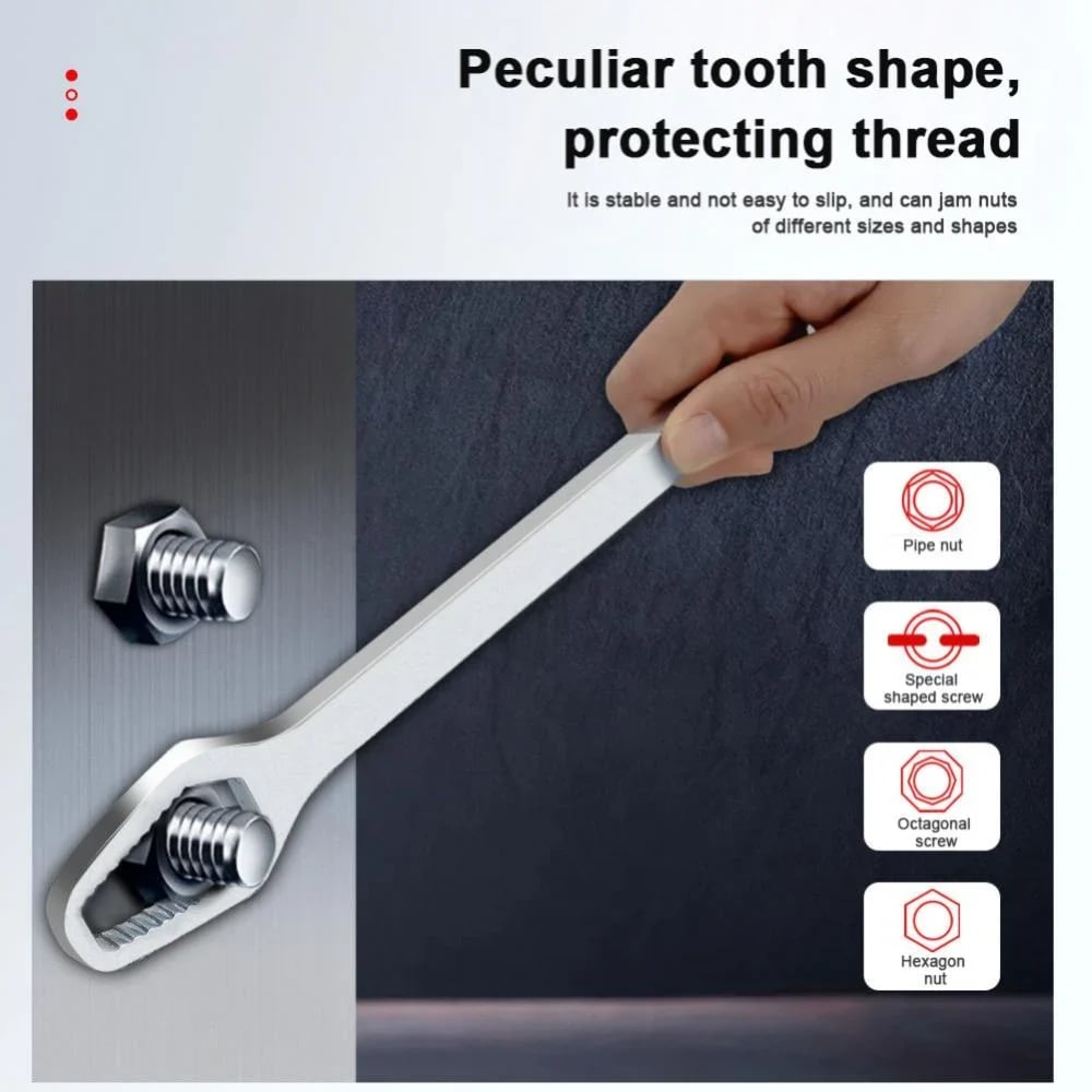 Gluschwein - 【🔥Sofort 50 % Rabatt】🔧 Universal-Steckschlüssel 8–22 mm! 💎 Aus Chrom-Vanadium-Stahl, mit Selbstarretierung, speziell für professionelle Reparaturarbeiten entwickelt ✨
