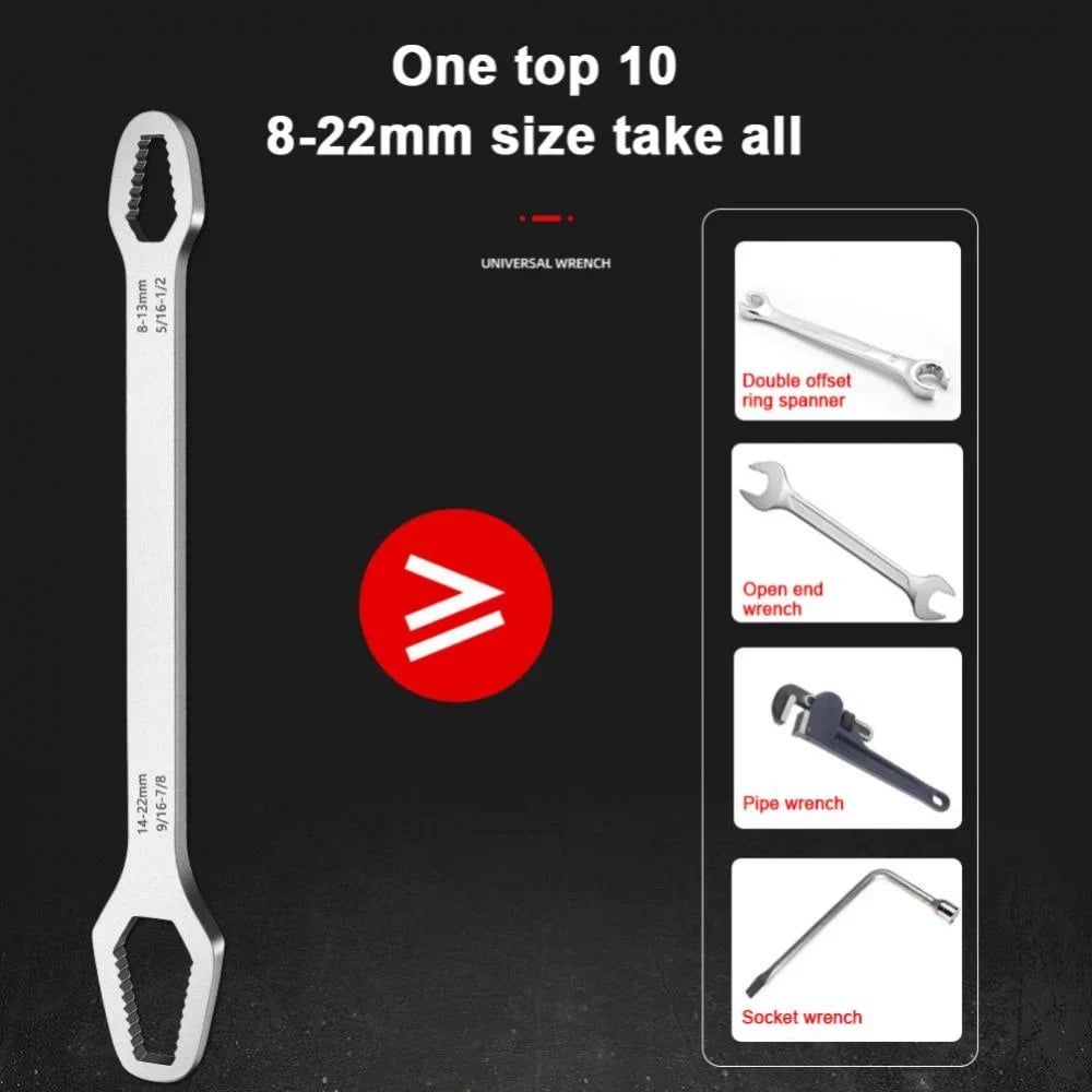 Gluschwein - 【🔥Sofort 50 % Rabatt】🔧 Universal-Steckschlüssel 8–22 mm! 💎 Aus Chrom-Vanadium-Stahl, mit Selbstarretierung, speziell für professionelle Reparaturarbeiten entwickelt ✨