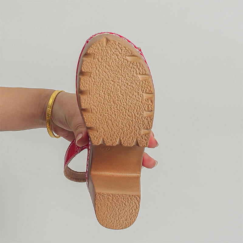 Gluschwein - 👡 49% RABATT! ✨ Elegante Peep-Toe-Sandalen mit Schnallenabsatz – Stilvoll, Bequem & Perfekt Für Jeden Anlass 🌸