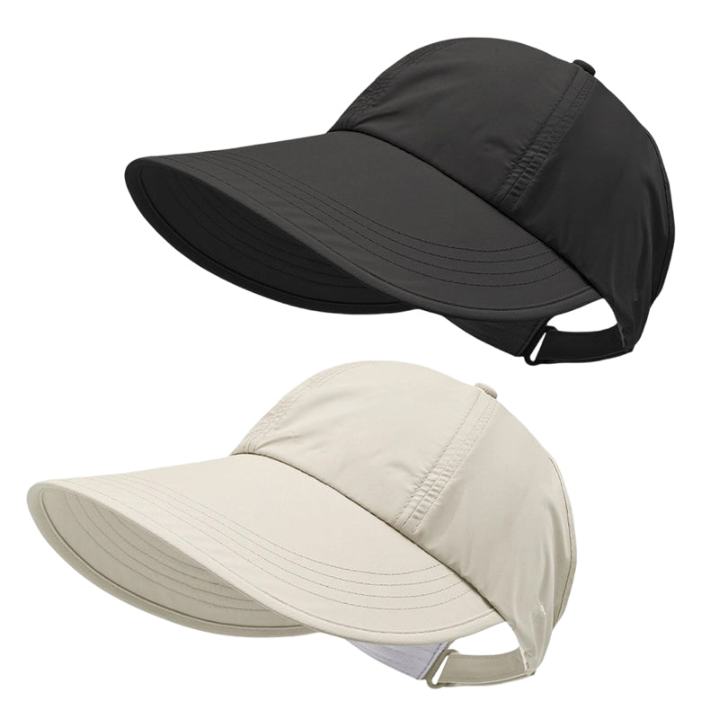 Gluschwein - 💎 -50% auf Damen-Baseball-Sonnenhut mit weiter Krempe！💎 UV-Schutz, atmungsaktiver Schnelltrocken-Stoff & Komfort für Outdoor-Abenteuer✨