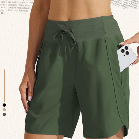 Gluschwein - ✨Damen Hochtaillierte Sportshorts mit Schnelltrocknungsfunktion💥