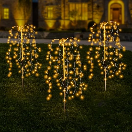 🎆 LIMITED-TIME 50% RABATT! ✨ Solar-Bodenlampe „Feuerwerk“ – Dekorativ, IP55, 8-10h Licht, Gartenlicht ☀️
