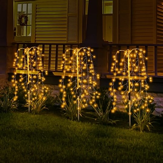 🎆 LIMITED-TIME 50% RABATT! ✨ Solar-Bodenlampe „Feuerwerk“ – Dekorativ, IP55, 8-10h Licht, Gartenlicht ☀️