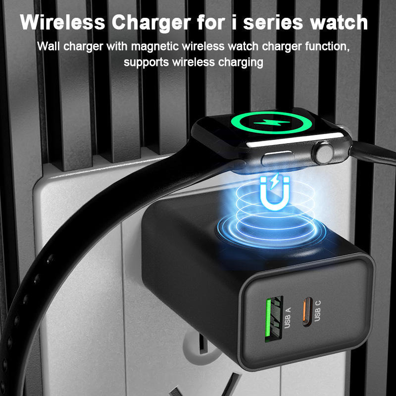 Gluschwein - ⚡🔋3-in-1-Wireless-Wandladegerät für die Uhr⏱️✨