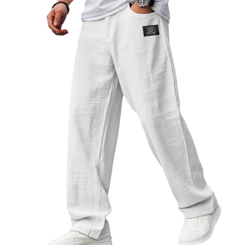 🔥Letzte Woche zum Tiefstpreis!🌞 Frühling/Sommer Essential: Leichte Baumwoll-Leinen-Hose für Herren – Atmungsaktiv, bequem & stilvoll 👖✨
