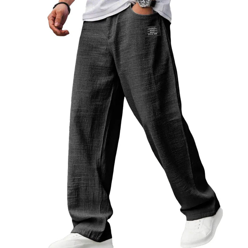 🔥Letzte Woche zum Tiefstpreis!🌞 Frühling/Sommer Essential: Leichte Baumwoll-Leinen-Hose für Herren – Atmungsaktiv, bequem & stilvoll 👖✨