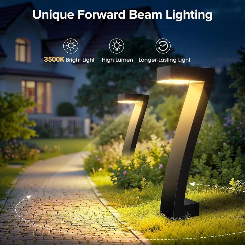 🏡💡Solar-Wegeleuchten IP65 Wasserdicht - 7-Form Design