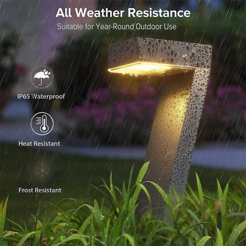 🏡💡Solar-Wegeleuchten IP65 Wasserdicht - 7-Form Design
