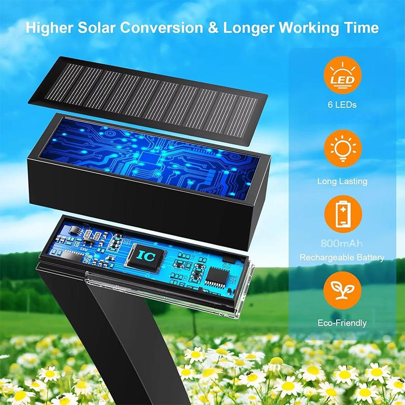 🏡💡Solar-Wegeleuchten IP65 Wasserdicht - 7-Form Design