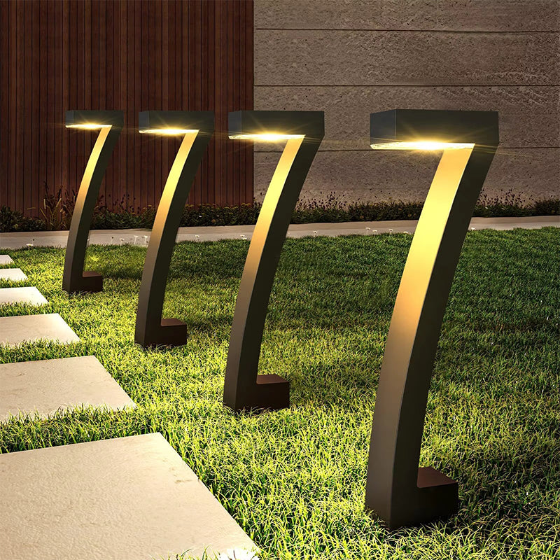 🏡💡Solar-Wegeleuchten IP65 Wasserdicht - 7-Form Design