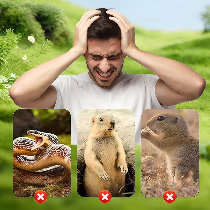 Gluschwein - 🌸Frühjahrsverkauf 50% Rabatt🌸 Solarbetriebenes wasserdichtes Schrauben-Maulwurfabwehrmittel