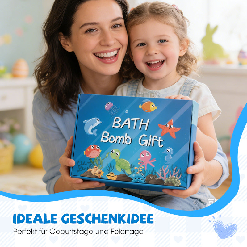 🔥🐣 Oster-Angebot 50% Rabatt🐰🎁Magische Badebomben für Kinder mit Überraschung im Inneren ✨🛁