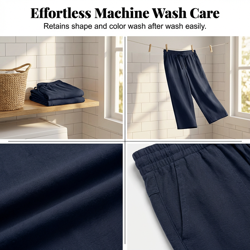 Gluschwein - 🔥Solange der Vorrat reicht 40 % Rabatt!🎉Baumwoll-Leinen-7/8-Hose für Damen – luftig & vielseitig👖☀️