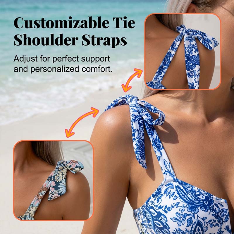 Gluschwein - Women's Fashion Printed One-Piece Swimsuit