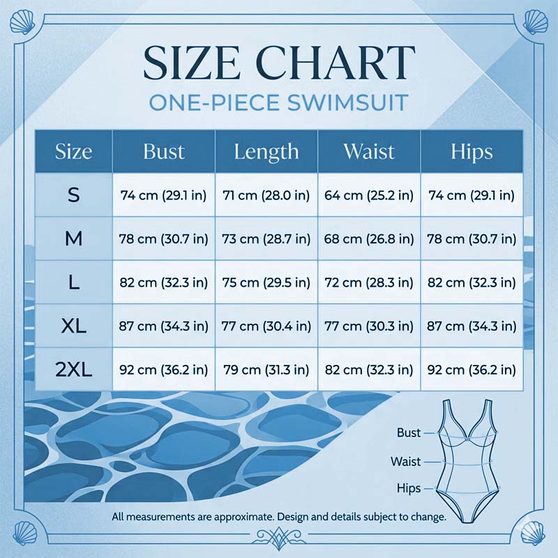 Gluschwein - Women's Fashion Printed One-Piece Swimsuit