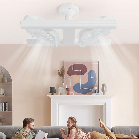 Gluschwein - Modern 2-in-1 LED Ceiling Fan Light