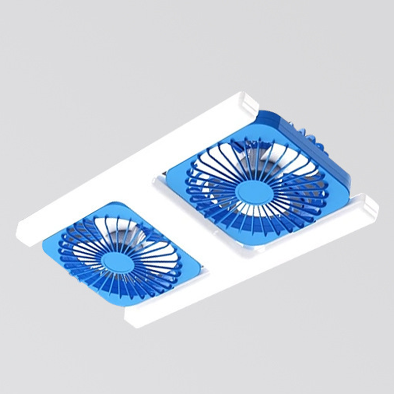 Gluschwein - Modern 2-in-1 LED Ceiling Fan Light