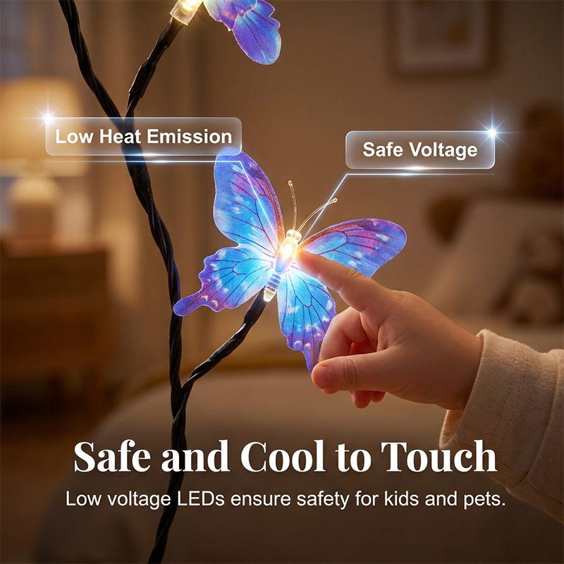 🔥Solange der Vorrat reicht 40 % Rabatt!🎉Romantische LED-Lichterkette in Schmetterlingsform