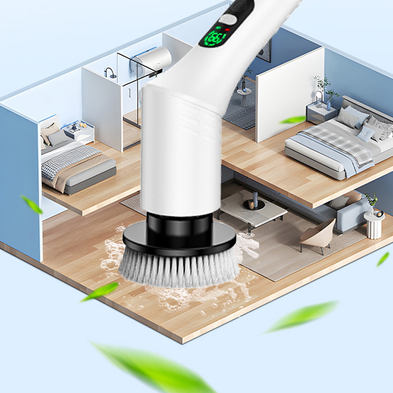 🧼50 % Rabatt!🎉Verbesserte elektrische rotierende Reinigungsbürste mit LED-Display
