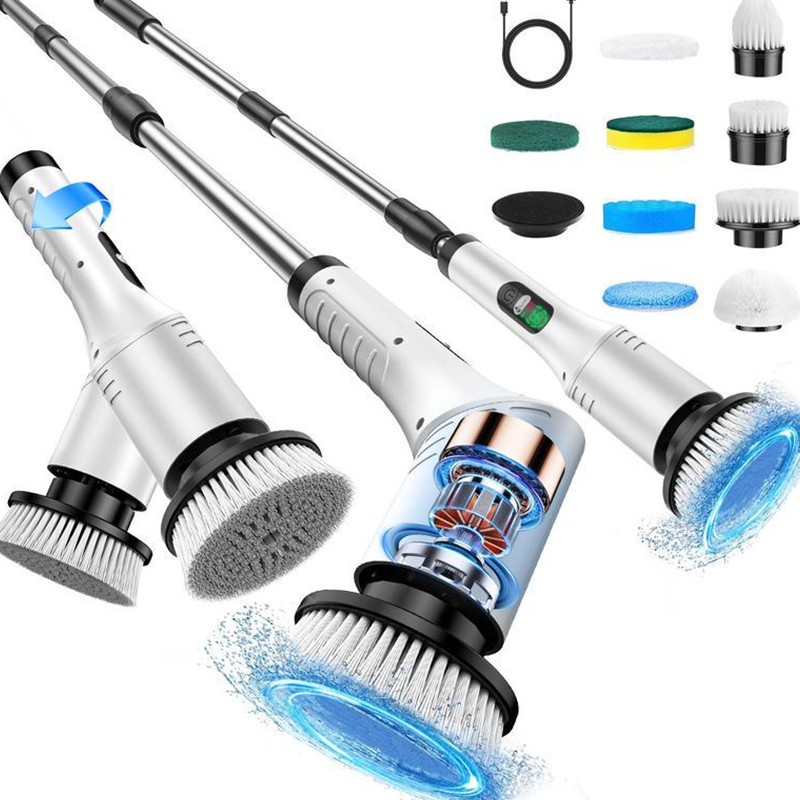 🧼50 % Rabatt!🎉Verbesserte elektrische rotierende Reinigungsbürste mit LED-Display
