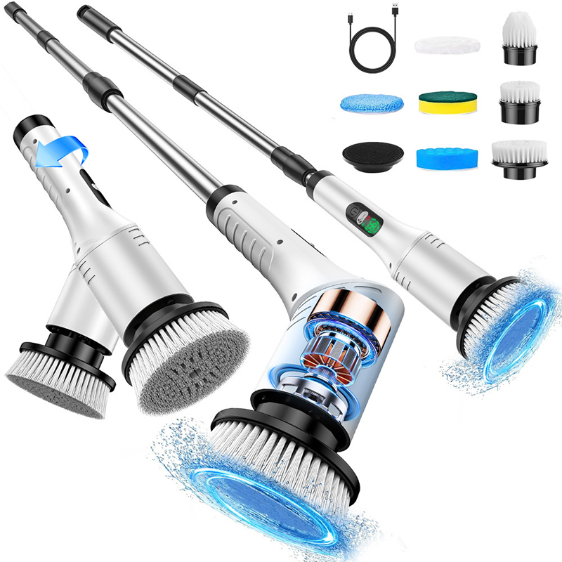🧼50 % Rabatt!🎉Verbesserte elektrische rotierende Reinigungsbürste mit LED-Display
