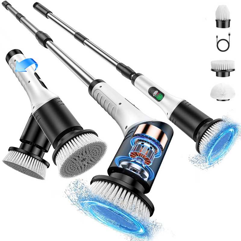 🧼50 % Rabatt!🎉Verbesserte elektrische rotierende Reinigungsbürste mit LED-Display