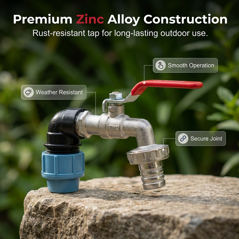 Adapter-Set für IBC-Tanks – Erhöhung, Zapfhahn aus Zinklegierung (3/4“), PE-Schlauch & Winkelstücke – ideal für Garten & Haushalt💧🏡