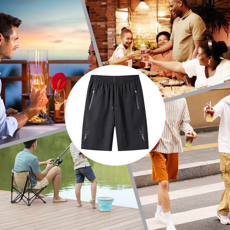 🔥3 Stück zum Superpreis👖Kühlende, luftige und schnell trocknende Sportshorts-Die unverzichtbaren luftigen Shorts für den Sommer