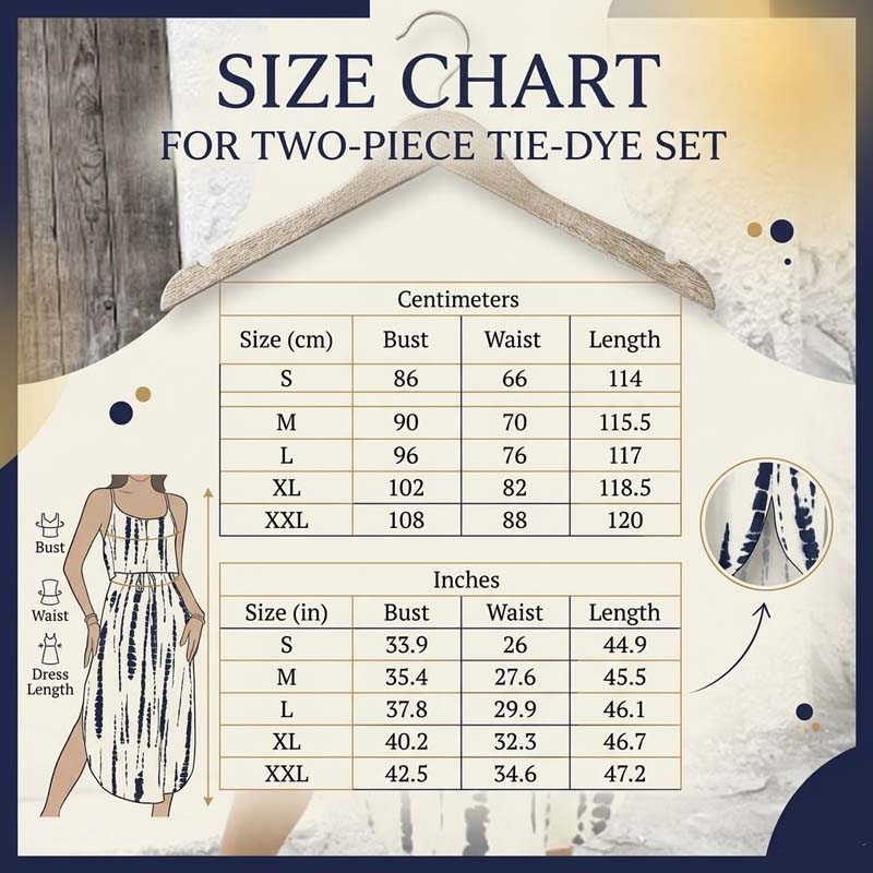 Gluschwein - Women's Tie-Dye Cami Midi Dress