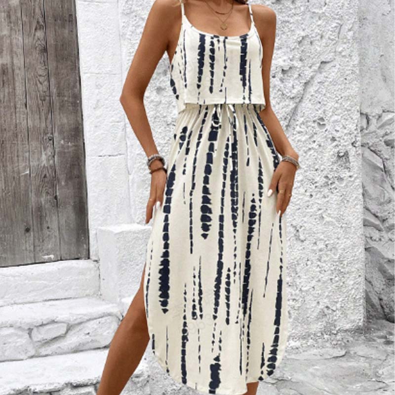 Gluschwein - Women's Tie-Dye Cami Midi Dress