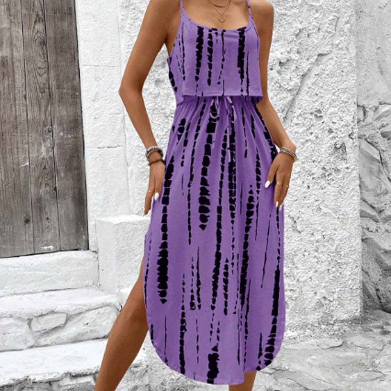 Gluschwein - Women's Tie-Dye Cami Midi Dress
