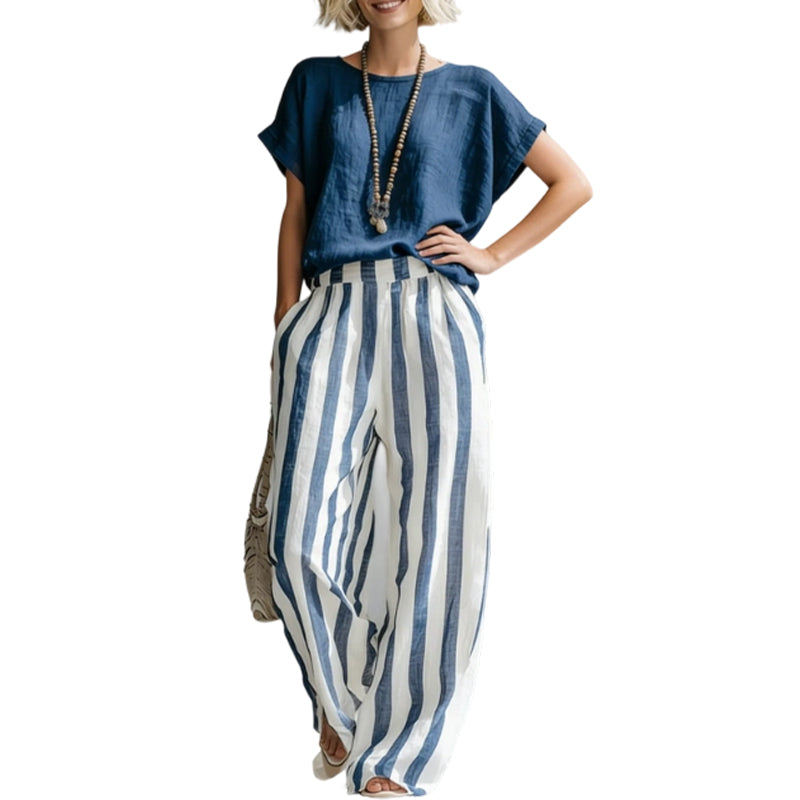 ✨🔥Zweiteiliges Lounge-Set für Damen im schicken Bohemian-Stil