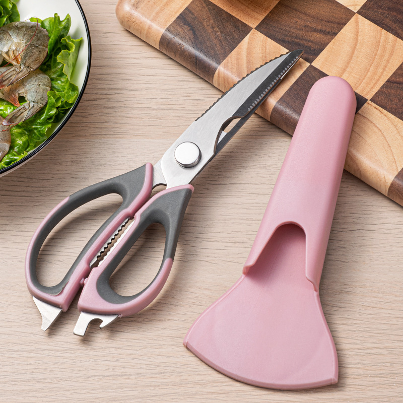 Gluschwein - ✂️ Multifunktionale Küchenschere – robust, rostfrei, mit Magnetaufbewahrung. Immer griffbereit! 🧲✨