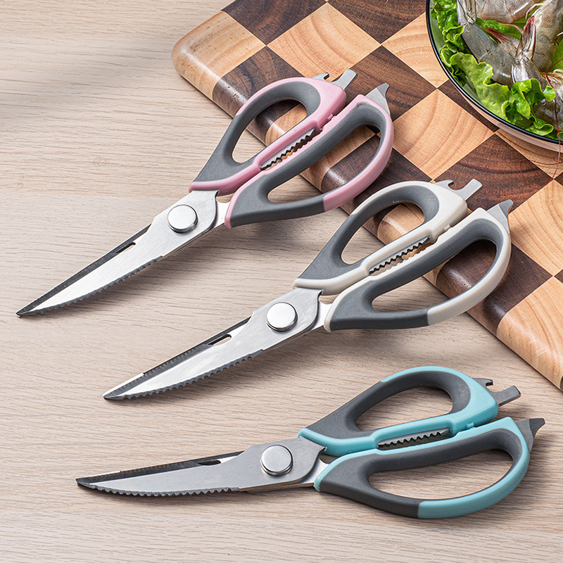 Gluschwein - ✂️ Multifunktionale Küchenschere – robust, rostfrei, mit Magnetaufbewahrung. Immer griffbereit! 🧲✨