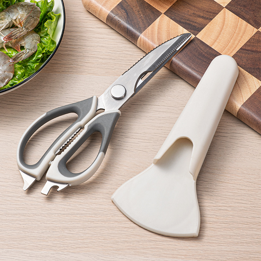 Gluschwein - ✂️ Multifunktionale Küchenschere – robust, rostfrei, mit Magnetaufbewahrung. Immer griffbereit! 🧲✨