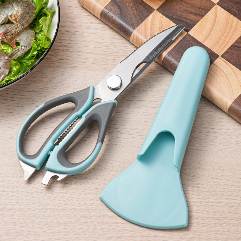 Gluschwein - ✂️ Multifunktionale Küchenschere – robust, rostfrei, mit Magnetaufbewahrung. Immer griffbereit! 🧲✨