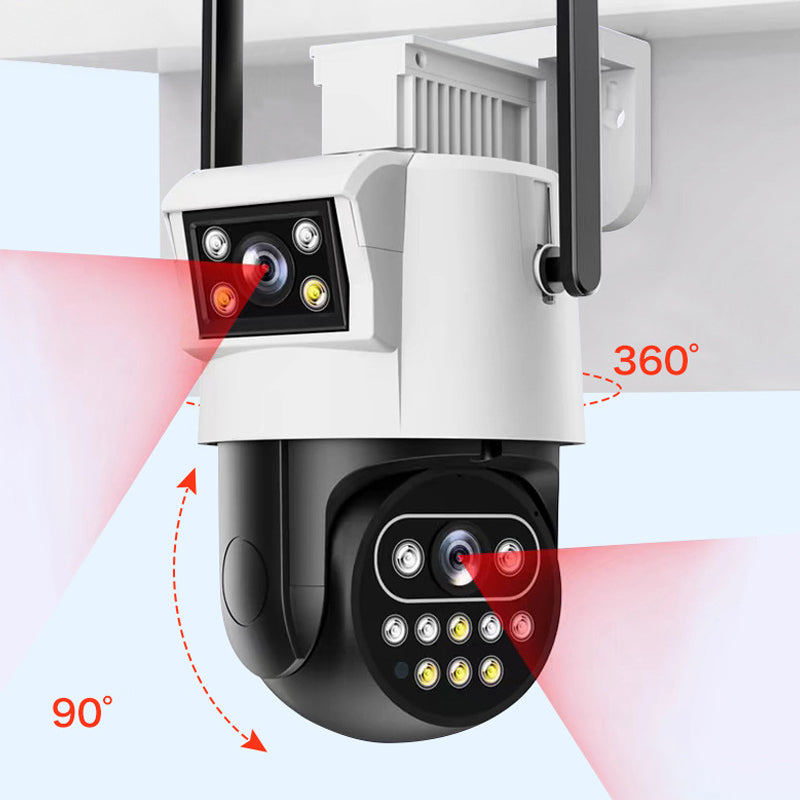 Gluschwein - 🔥 -50% RABATT: 360° Dual-Lens Überwachungskamera ✨🛡️